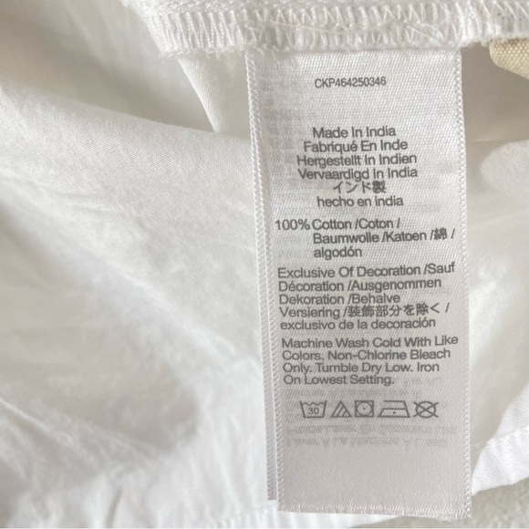 Madewell Embroidered Poplin V Neck Mini Dress NF854 - Picture 10 of 11